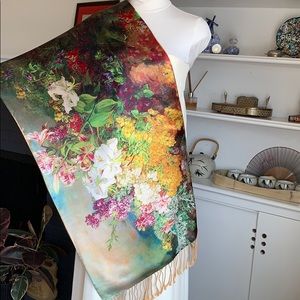 COPY -  - 100% silk two layer large  scarf/shawl 🧣 🎁 💝